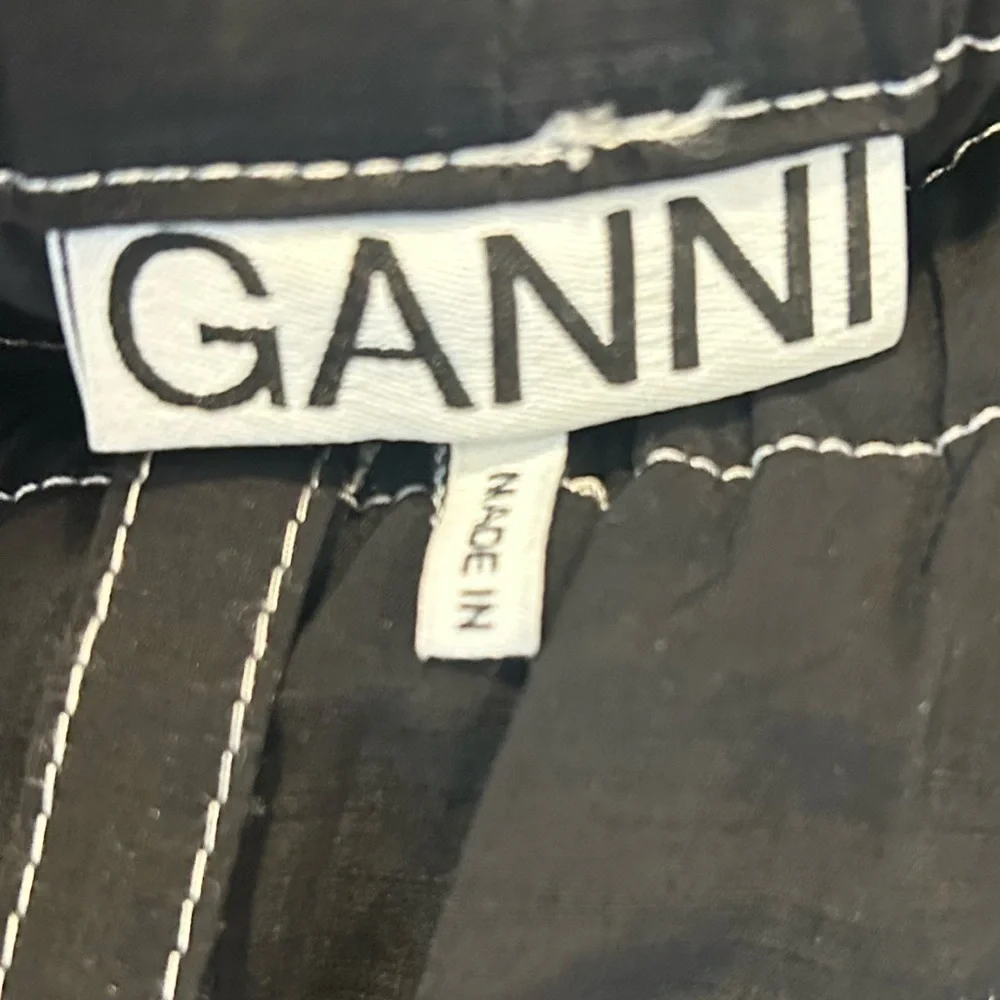 Ganni Slub Cargo Pants - Picture 8 of 10